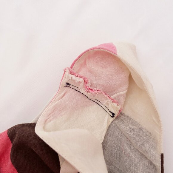 Modcloth Knitted Dove neapolitan stripe dress fits US Medium 6-8 - Picture 9 of 10